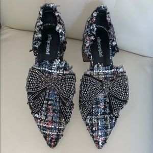 Jeffrey Campbell “Valensia” Size 9.5 Tweed loafer